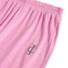 Picture of Juicy Couture Girls Juicy Script Lettuce Tee & Wide Leg PJ Set - Pinky Lilac Chiffon