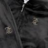 Picture of Juicy Couture Girls Zip Through Velour Hoodie & Jogger Set X 2 - Jet Black