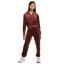 Picture of Juicy Couture Girls Zip Through Velour Hoodie & Jogger Set X 2 - Bitter Chocolate