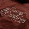 Picture of Juicy Couture Girls Zip Through Velour Hoodie & Jogger Set X 2 - Bitter Chocolate