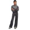 Picture of Juicy Couture Girls Velour Sweater & Wide Trousers Set X 2 - Black Oyster