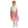 Picture of Lili Gaufrette Girls Paris Top & Fine Pleat Skirt Set X 2 - Ivory Pink