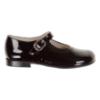 Picture of Panache Girls Mary Jane Shoe - Black Patent