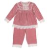 Picture of Beau KiD Girls Pyjamas & Dressing Gown Set X 3 - Dusky Pink