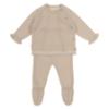 Picture of Rigola Baby Girls Little Deer Knitted Top & Legging Set X 2 - Beige