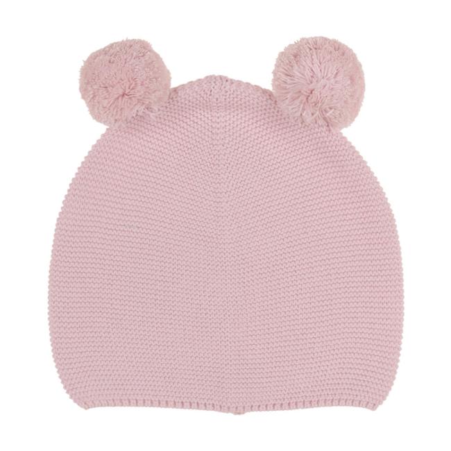 Picture of Rigola Girls Little Blossom Double Pom Pom Beanie - Pink