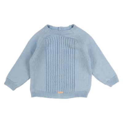 Picture of Rigola Baby Boys Pamper Blue Knitted Top & Legging Set X 2 - Blue