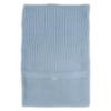 Picture of Rigola Baby Boys Pamper Blue Raised Knit Organic Cotton Shawl - Blue