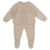 Picture of Rigola Baby Boys Imperial Chess Knitted Top & Legging Set X 2 - Beige