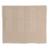 Picture of Rigola Baby Boys Imperial Chess Raised Knit Organic Cotton Shawl - Beige