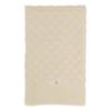 Picture of Rigola Baby Girls Elegant Chess Raised Knit Organic Cotton Shawl - Beige