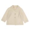 Picture of Rigola Girls Elegant Chess Winter Knit Longer Cardigan/Jacket - Cream
