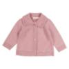 Picture of Rigola Girls Winter Flowers Winter Knit Longer Cardigan/Jacket - Dark Pink
