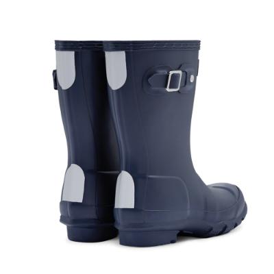 Picture of Hunter Original Big Kids Wellington Boots - Navy Blue