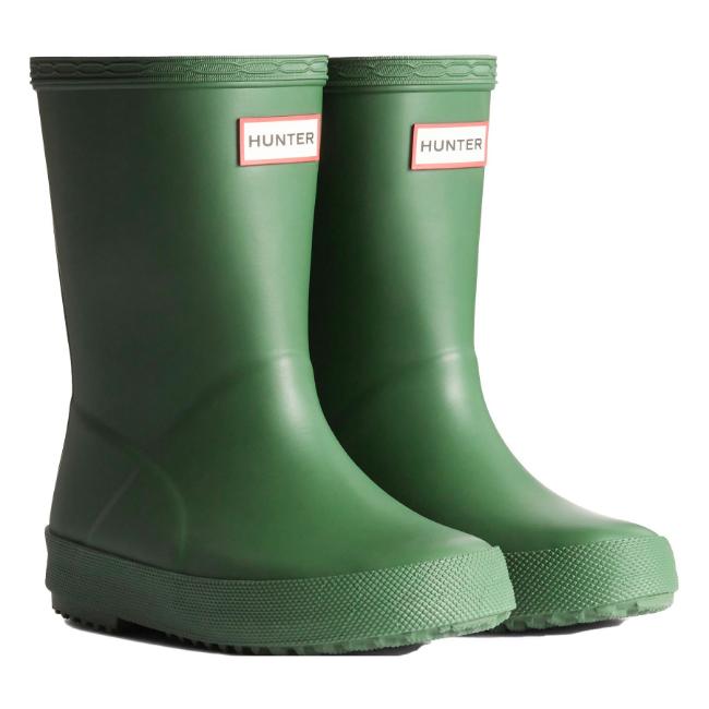 Picture of Hunter Little Kids First Classic Rainboots - Hunter Green