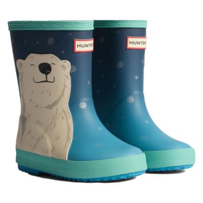 Picture of Hunter Little Kids First Classic Polar Bear Insulated Rainboots - Multi