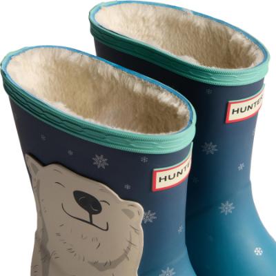 Picture of Hunter Little Kids First Classic Polar Bear Insulated Rainboots - Multi