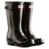 Picture of Hunter Original Big Kids Gloss Wellington Boots - Black
