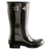 Picture of Hunter Original Big Kids Gloss Wellington Boots - Black