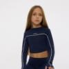 Picture of Ansandro Kids Activewear Top & Leggings Set - Navy White