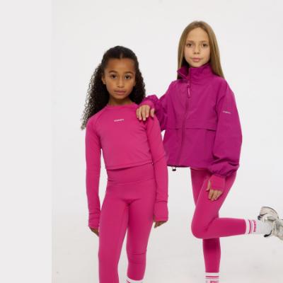 Picture of Ansandro Kids Activewear Top & Leggings Set - Winter Berry