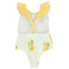 Picture of Meia Pata Girls Pears St. Barths Swimsuit - Lemon Green