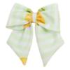 Picture of Meia Pata Girls Pears Beach Hair Bow On Clip - Lemon Green