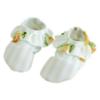 Picture of PRE ORDER Meia Pata Girls Pears Ruffle Non Slip Shoe - Lemon Green