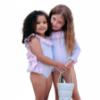 Picture of Meia Pata Girls Stripes Colour Jamaica Long Sleeve Swimsuit - Multi