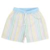 Picture of Meia Pata Boys Stripes Colour T-shirt & Swim Shorts Set X 2 - Multi