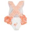 Picture of Meia Pata Girls Flamingos Barbados Swimsuit - White Flamingo