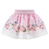 Picture of Monnalisa Bebe Girls Rose Garden Fairy Top & Skirt Set X 2 - Ivory Pink