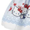 Picture of PRE ORDER Monnalisa Girls Hello Kitty Top & Skirt Set X 2 - White Blue