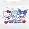 Picture of PRE ORDER Monnalisa Girls Hello Kitty Top & Legging Set X 2 - White Blue