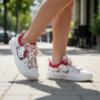 Picture of Monnalisa Girls Hello Kitty Trainer - White Red