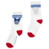 Picture of PRE ORDER Monnalisa Girls Hello Kitty & Friends Ankle Socks Set X 2 - White Blue Red