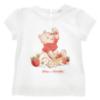 Picture of Monnalisa Bebe Girls Disney Pooh Bear Top & Skirt Set X 2 - Ivory Red Blue