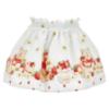 Picture of PRE ORDER Monnalisa Bebe Girls Disney Pooh Bear Top & Skirt Set X 2 - Ivory Red Blue