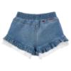 Picture of PRE ORDER Monnalisa Bebe Girls Disney Pooh Bear Top & Denim Shorts Set X 2 - Ivory Red Blue
