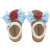 Picture of Monnalisa Girls Pooh Bear Strawberry Sandal - White Red