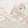 Picture of Monnalisa Bebe Girls Romantic Bunny Top & Skirt Set X 2 - Ivory Pink