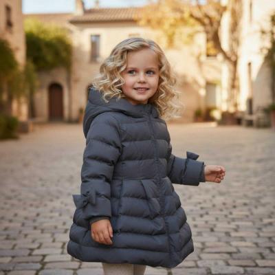 Picture of A Dee BTS Joyce Padded Coat With Oversized Hood - Grey