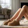 Picture of Lelli Kelly Lidia Sheepskin Mule Slipper - Chestnut