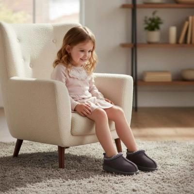 Picture of Lelli Kelly Lidia Sheepskin Mule Slipper - Grey