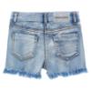 Picture of PRE ORDER Monnalisa Girls Tinkerbell Top & Denim Shorts Set X 2 - White Yellow
