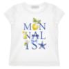 Picture of Monnalisa Girls Tinkerbell Lemons Top & Shorts Set X 2 - White Yellow