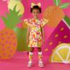 Picture of PRE ORDER A Dee Tutti Frutti Tammy Knee High Bow Socks - Bright White