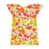 Picture of A Dee Tutti Frutti Tamara Print Dress With Bow - Bright White