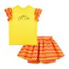 Picture of PRE ORDER A Dee Tutti Frutti Tiffany Zig Zag Skort Set X 2 - Warm Yellow