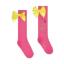 Picture of A Dee Tutti Frutti Tina Diamante Knee High Socks - Bright Pink